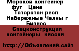 Морской контейнер 20 фут › Цена ­ 59 000 - Татарстан респ., Набережные Челны г. Бизнес » Спецконструкции, контейнеры, киоски   